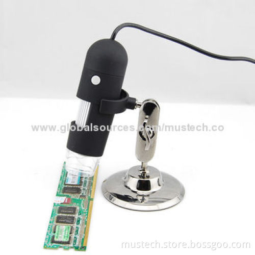 Mustech 1.3mp 200x Portable USB Microscope with FCC Mark